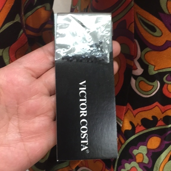 NWT 4 Victor Costa Blazer Beautiful Beads & Print - Picture 5 of 8